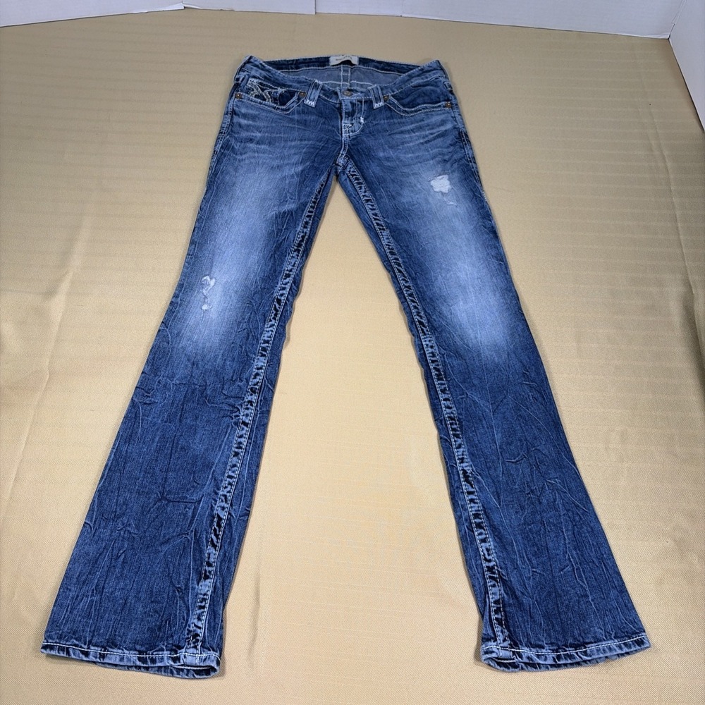 Big Star Liv Women's Jeans — Distressed Denim Size 27R